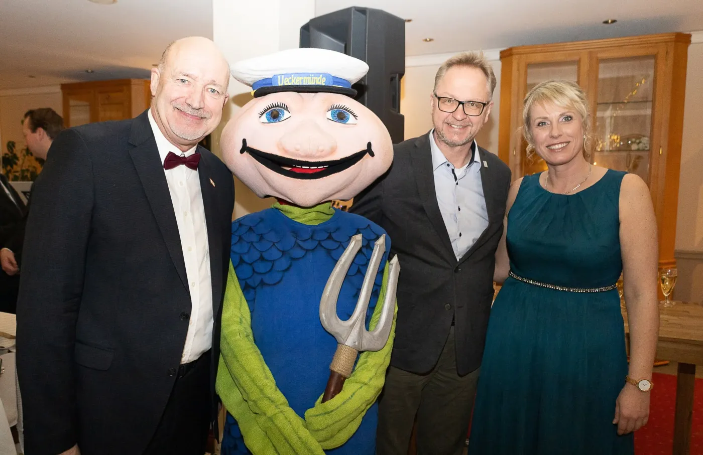 Gäste beim Neujahrsempfang 2025 in der Strandhalle Ueckermünde