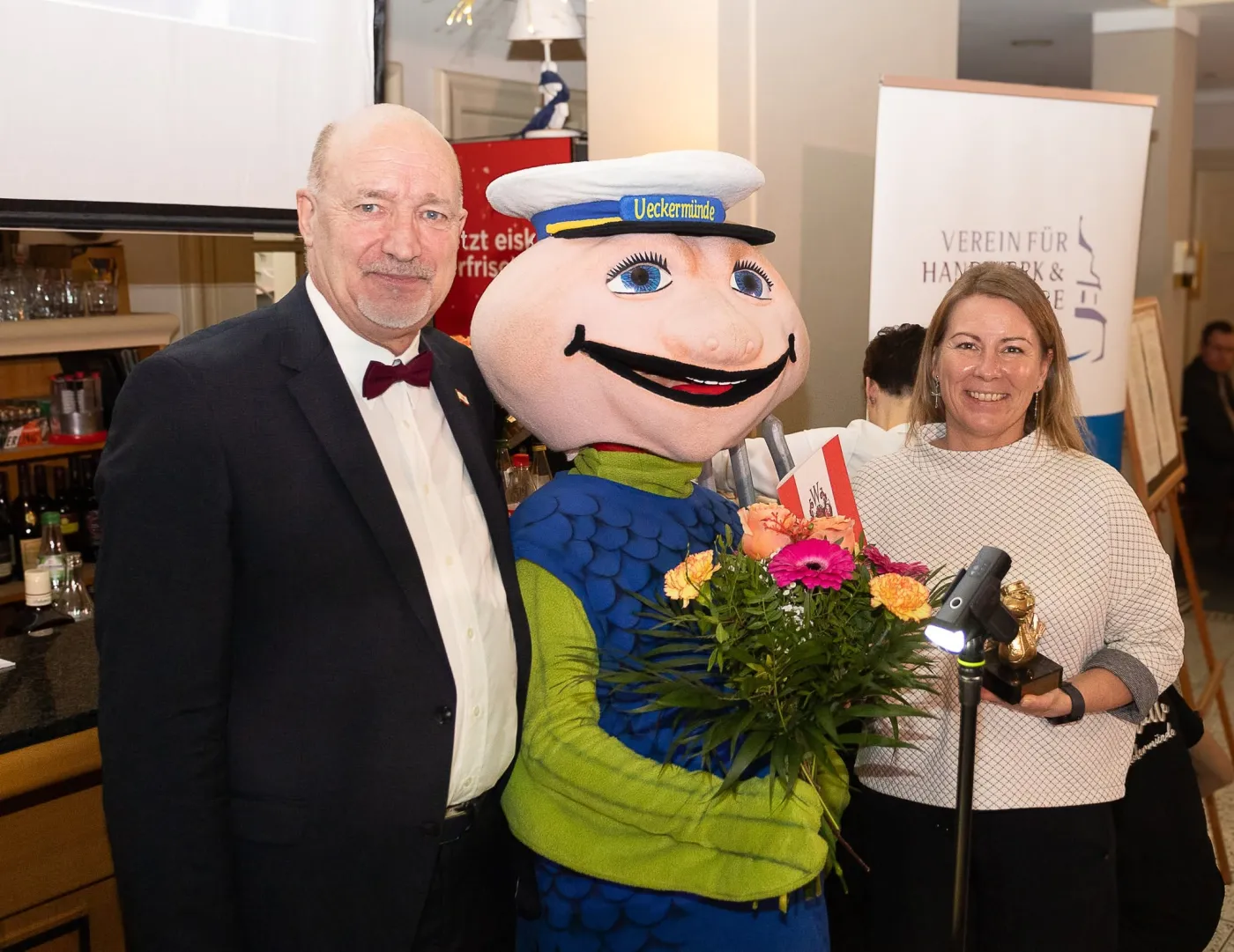 Gäste beim Neujahrsempfang 2025 in der Strandhalle Ueckermünde