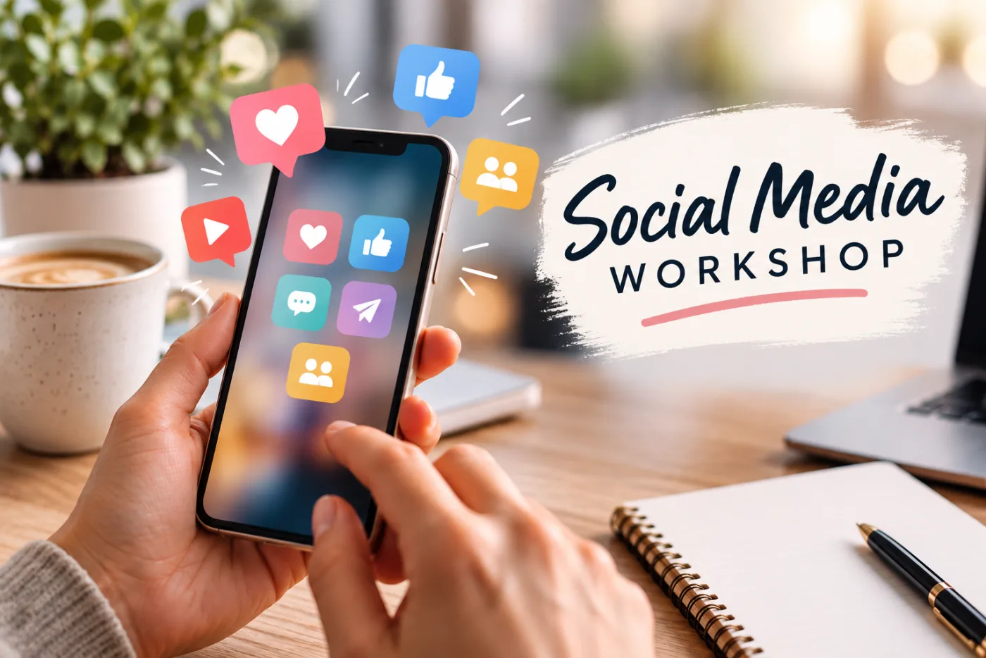 Social Media Workshop, Symbolbild